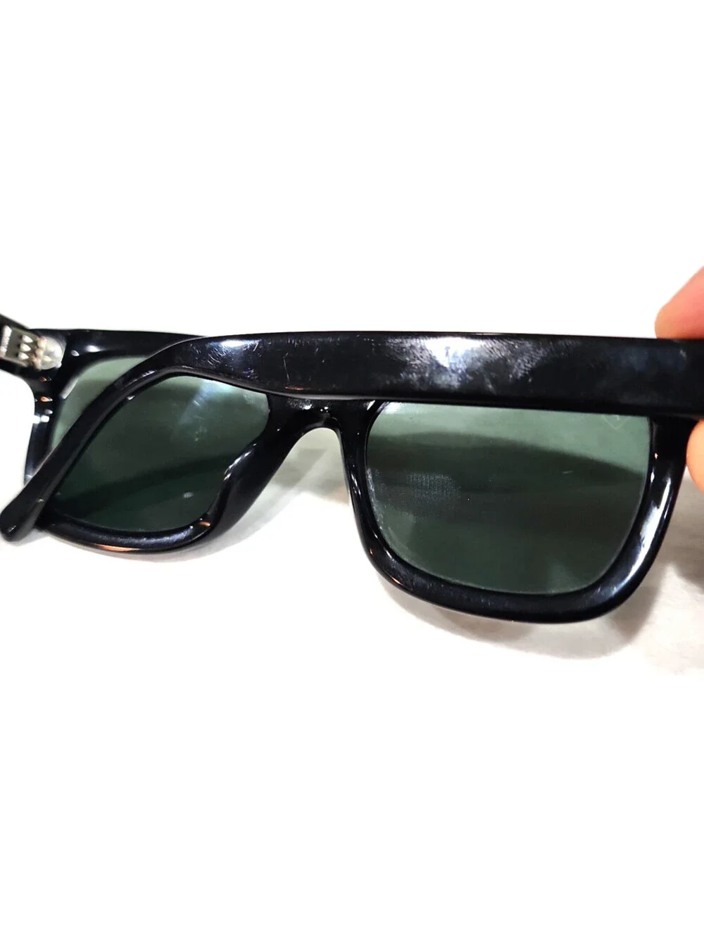 Raen Gilman Black Green Polarized Square Unisex Sunglasses 52-20 145